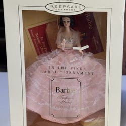 Hallmark Keepsake Ornament In The Pink Barbie Ornamant Barbie Fashion Model Collection