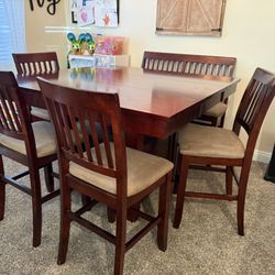 Dining Table With 4 Chairs And A Bench 