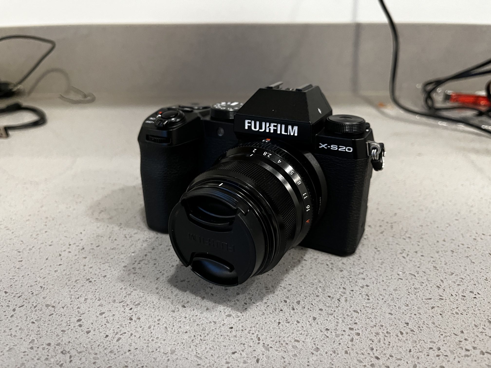 Fuji X-S20 with XF23 F2
