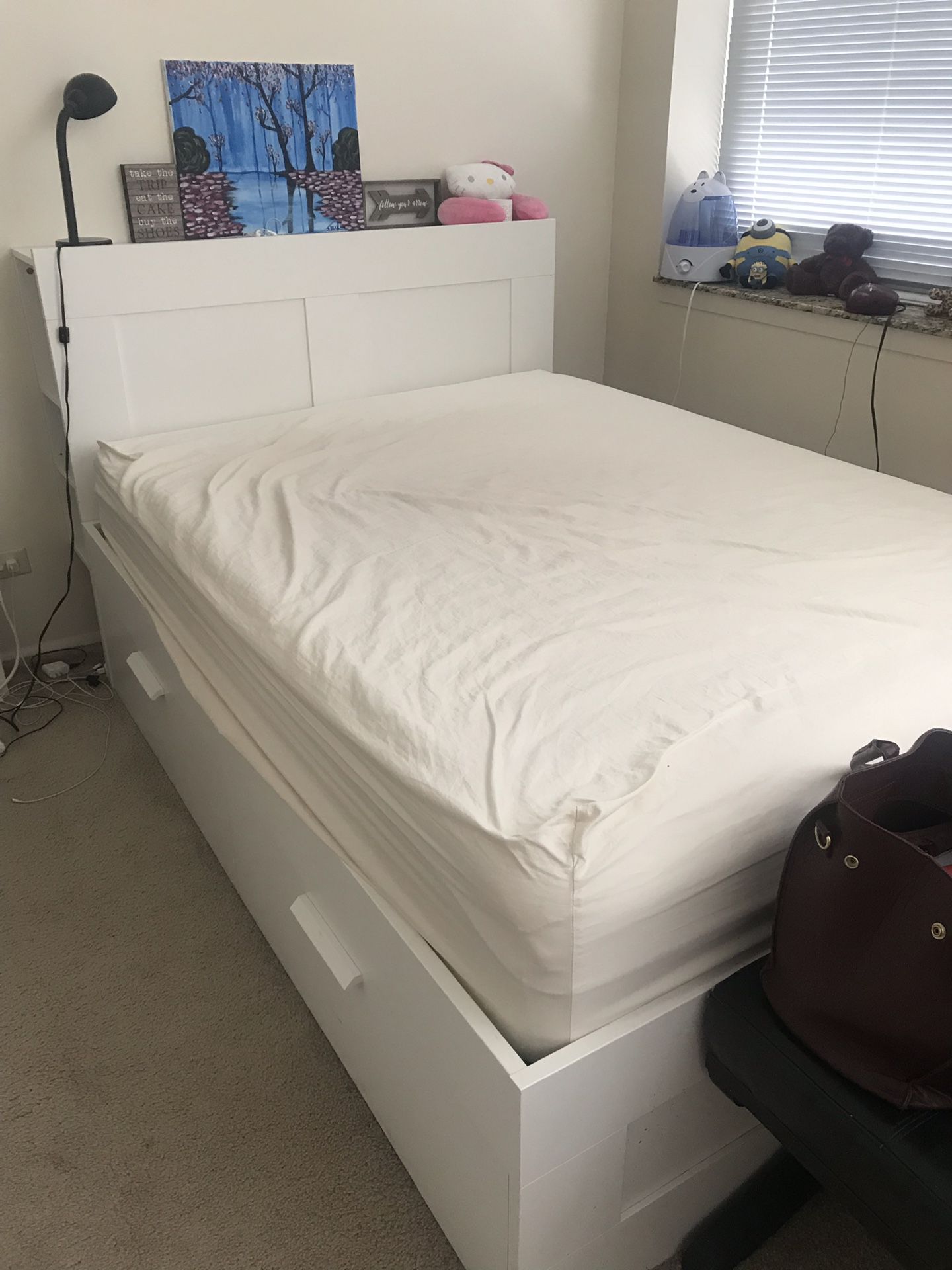 Full size bed & mattress set