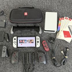 Nintendo Switch OLED W/extras