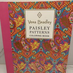 Vera Bradley PAISLEY PATTERNS Coloring Book 