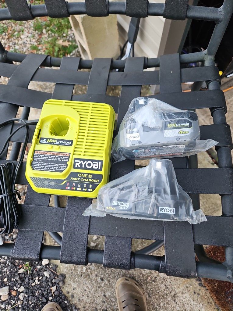 Battery And Charger 18v