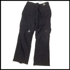 SECTION Men’s Black Snowboarding Ski Pants Size Large Waterproof Cargo