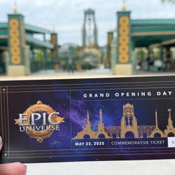 Universal Epic Universe Tickets
