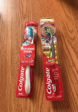Colgate 360 toothbrush 2/5.00