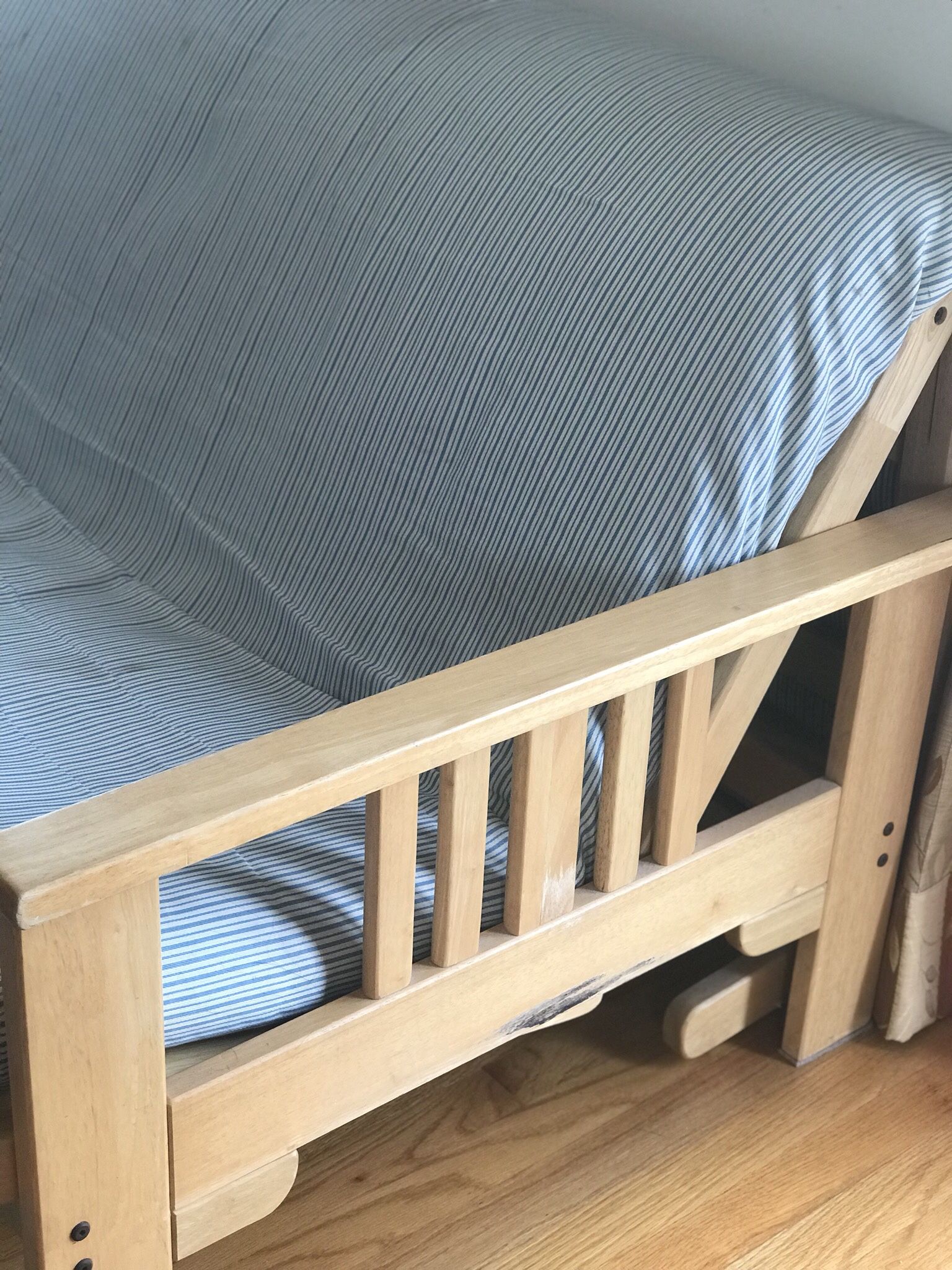 Hardwood Futon with Mattress