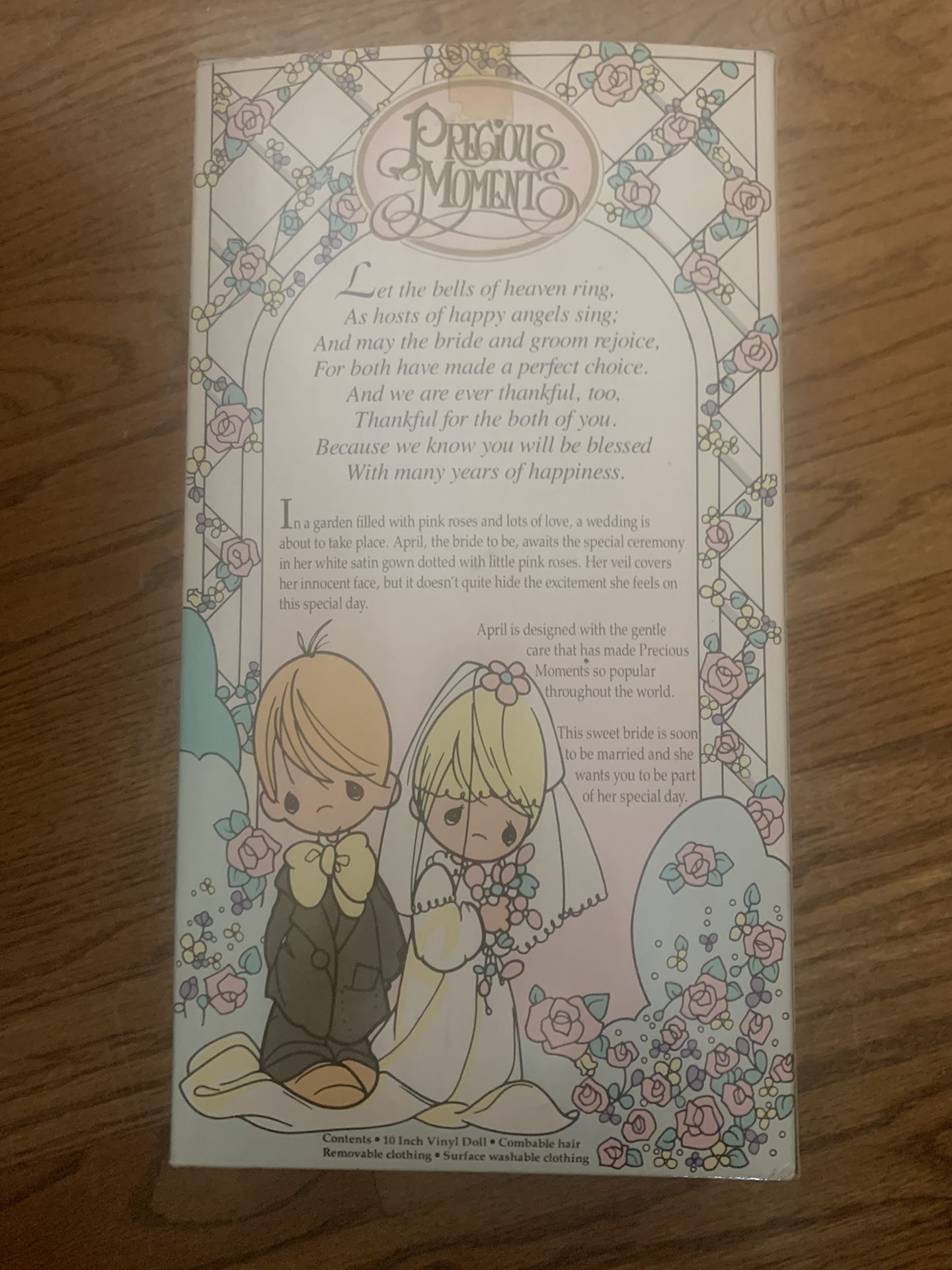 Vintage 1990’s Precious Moments Bride Doll