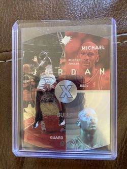 1998 Upper Deck SPx Michael Jordan Die Cut Chicago Bulls