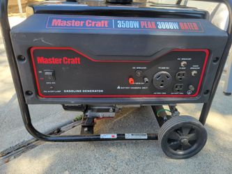 Master Craft gasoline generator