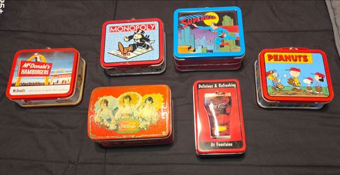 Vintage Collectible Lunchboxes/Tins