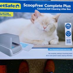 PetSafe Scoop Free Complete plus Automated Covered Litter Box