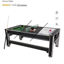 Triumph 3 In 1 Game Table