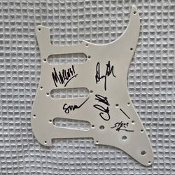 Marshall Tucker Band Signed Fender Pickguard