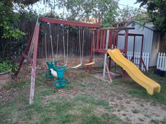 Wooden Swing Set