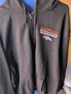 Denver Broncos Full Zip Hoodie XXL – New With Tags