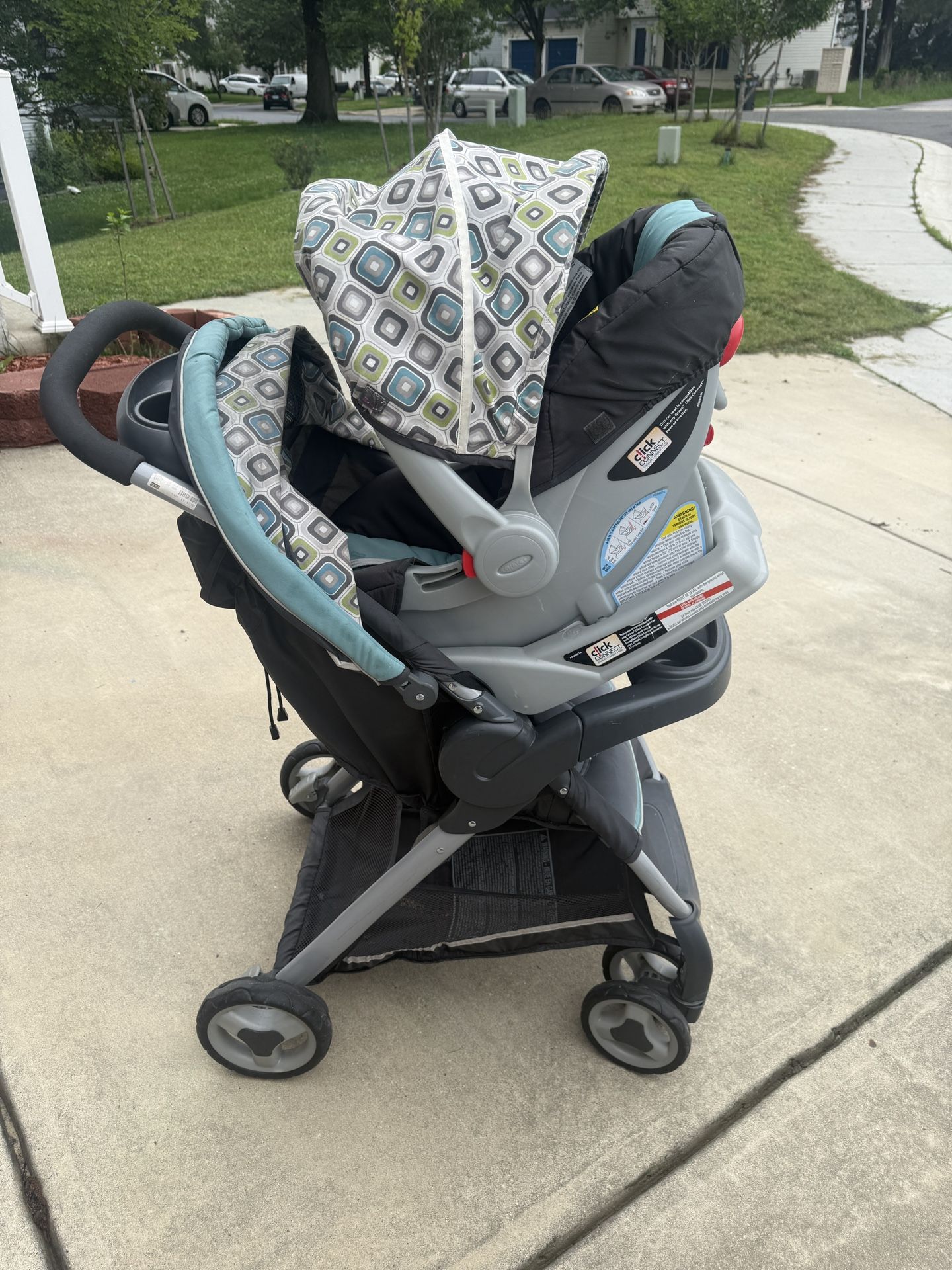 Graco Click Connect Stroller And Car Seat Combo