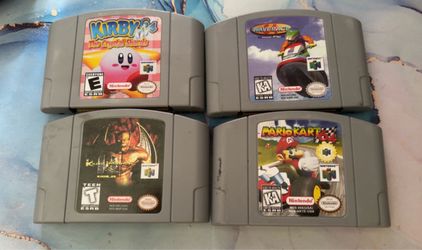 Nintendo 64 Game Cartridges Lot of 4