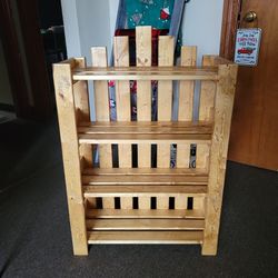 Homemade Wood Rack."CHECK OUT MY PAGE FOR MORE DEALS "