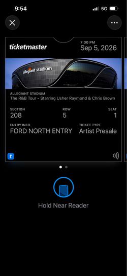 Usher/Chris Brown at Allegiant Stadium