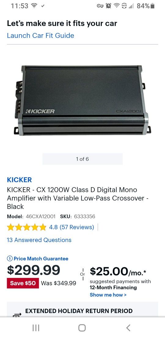 Kicker 1200.1