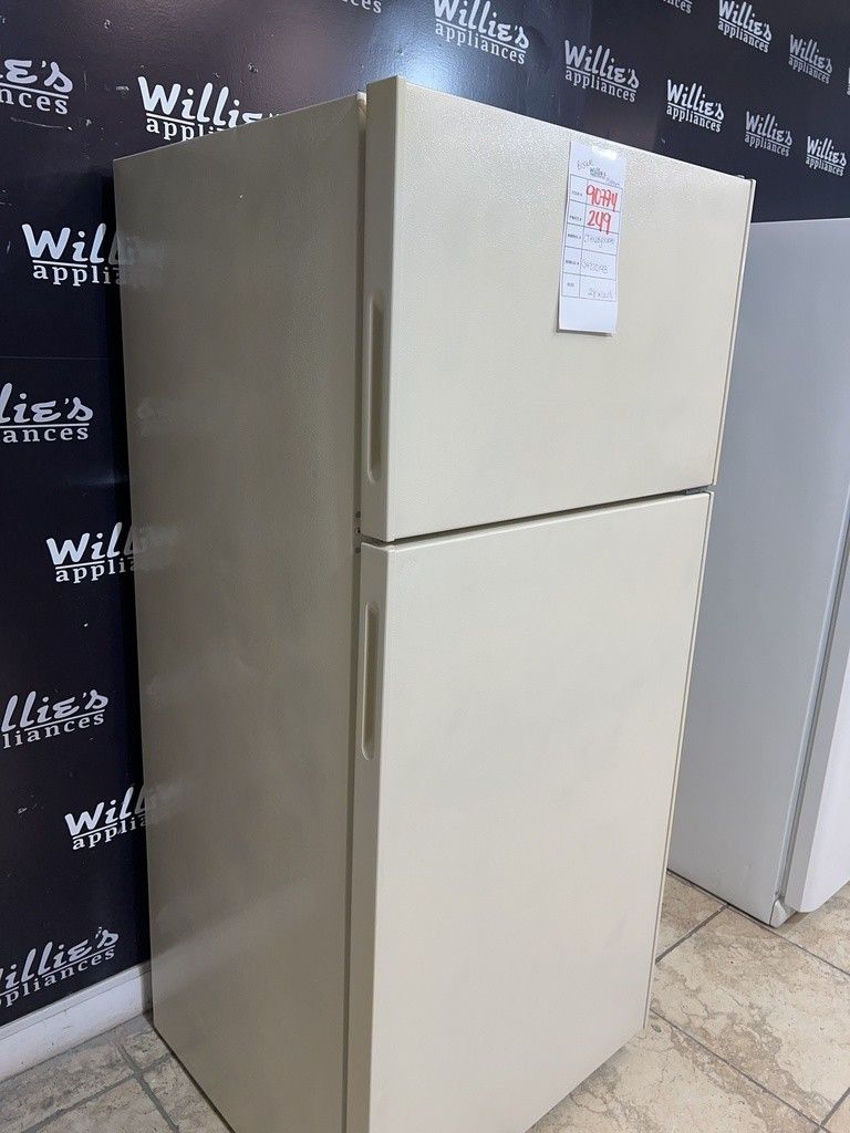 Hotpoint Used Refrigerator Top and Bottom 28x 64.5