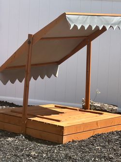 Sandbox with Toys