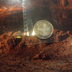 1896 10 Cents Silver Hong Kong 