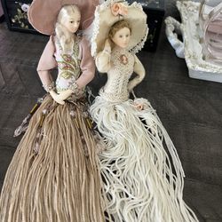 Victorian Tassel Dolls 
