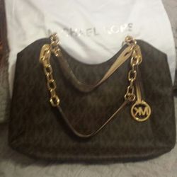 MICHAEL KORS brown bag