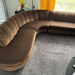 Sofa Curved Corner 3 Piece