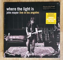 John Mayer 4LP Vinyl RecordBox Set 180gram - Where The Light Is - New Sealed