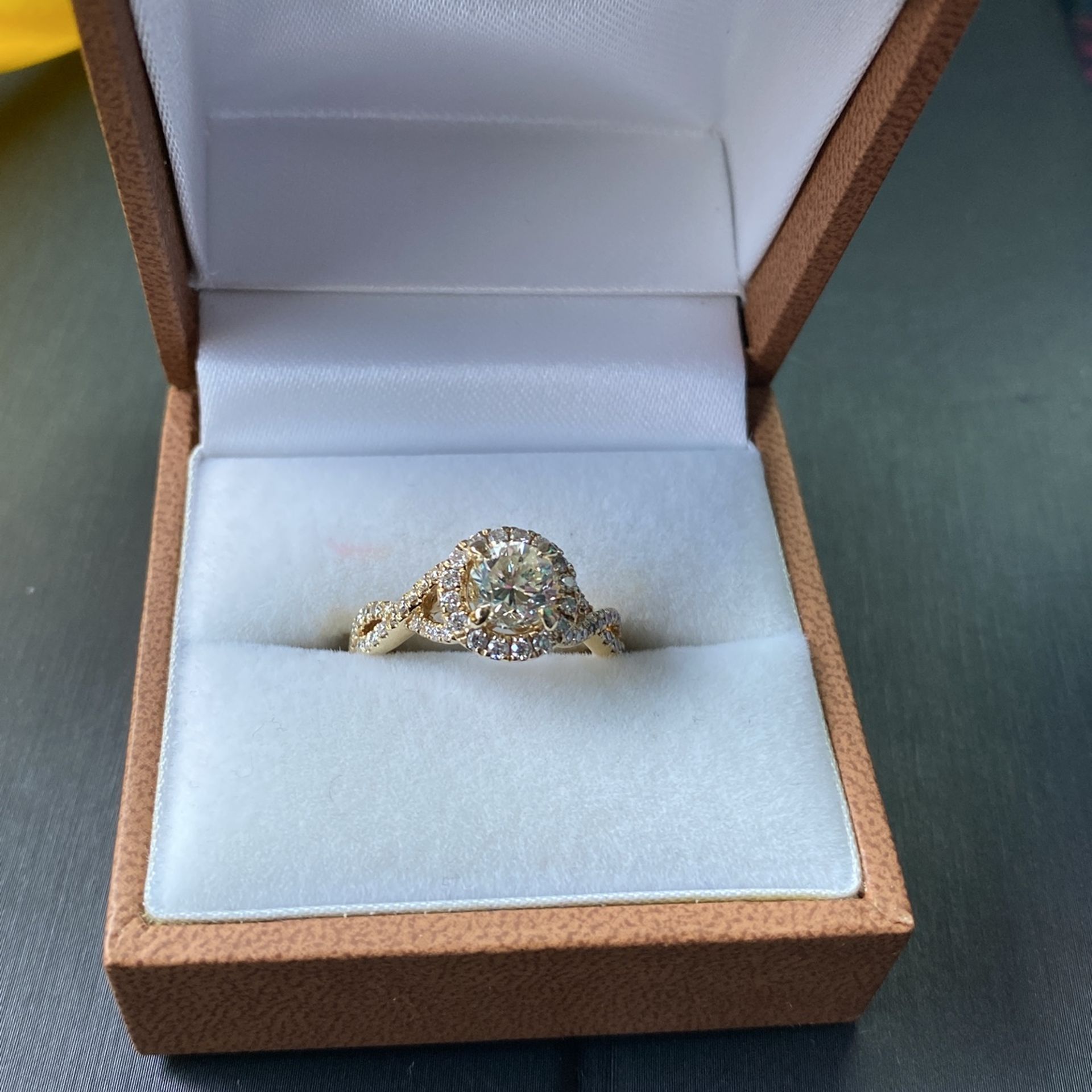 Real Diamond 1 Carat Engagement Ring