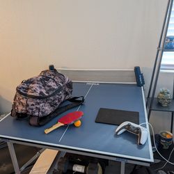 Ping Pong Table Single And Double Player