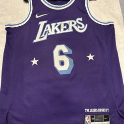 Lebron James , #6, Lakers City Jersey Edition, Nike, SIZE 48