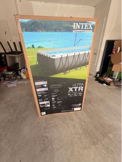 Above Ground Intex 24x12x52 Pool