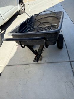 Éste carrito para su yarda