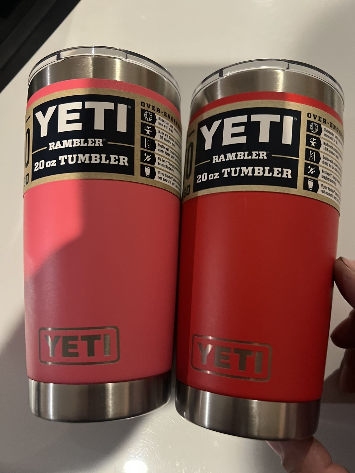 Yeti 20 Oz Tumbler ($30 Each)