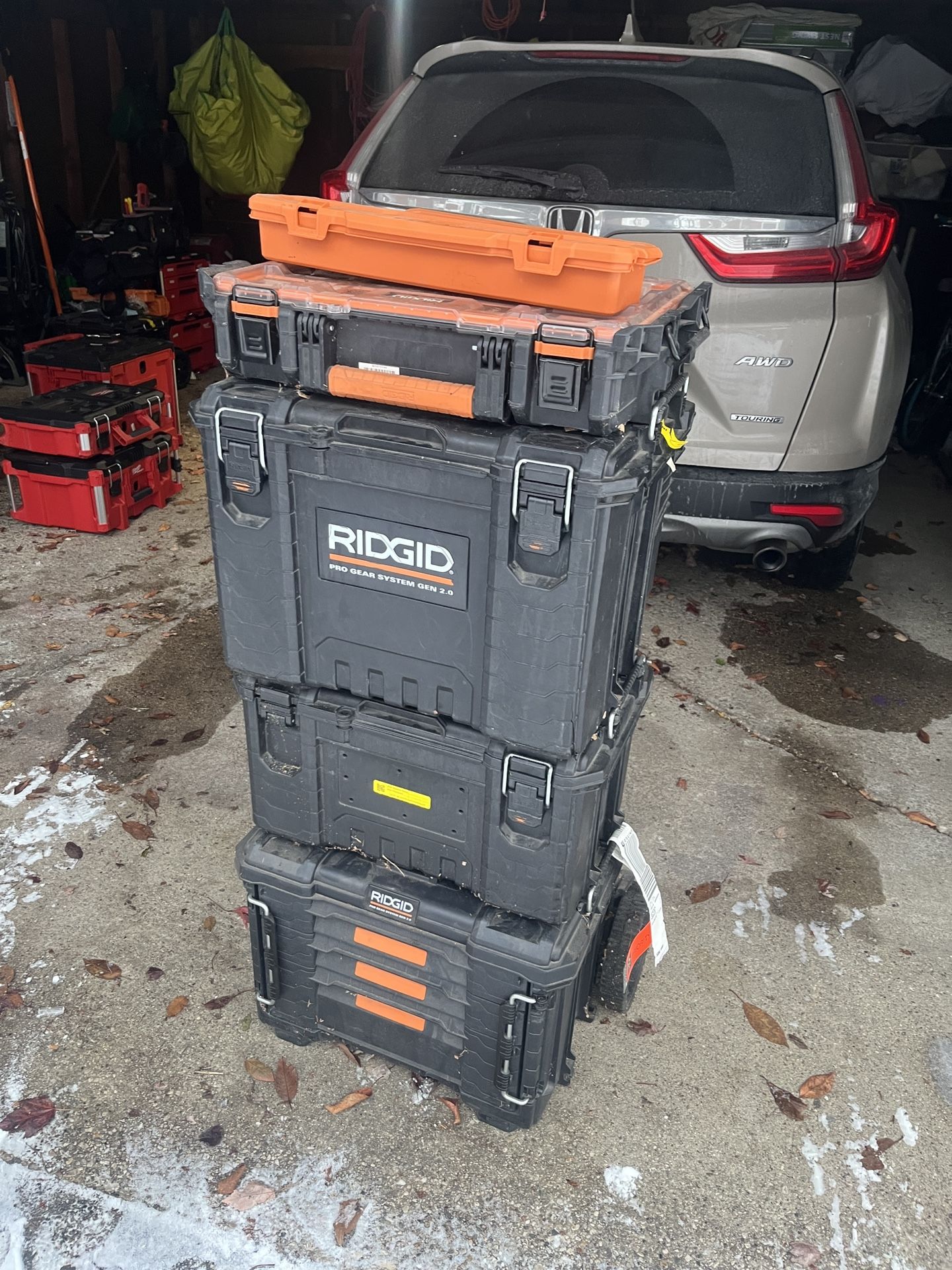 RIDGID rolling toolbox