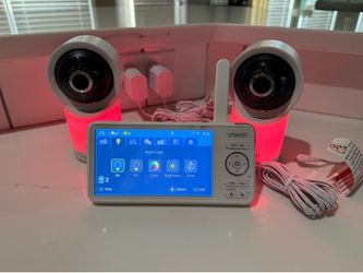 VTech Video Smart Baby Monitor with 2 Cameras