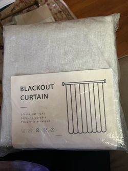 Inovaday , ivory linen, blackout curtain