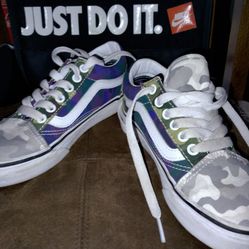 Unisex VANS CAMOUFLAGE COLORBLOCK PATTERN 