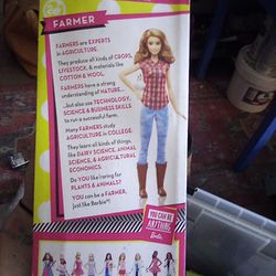 Farmer Barbie Doll 