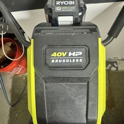 RYOBI 40V HP Brushless auger w/battery (Retail $450)