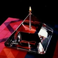 The Pyramid Oil Candle