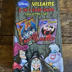 Disney Villain Game Cards