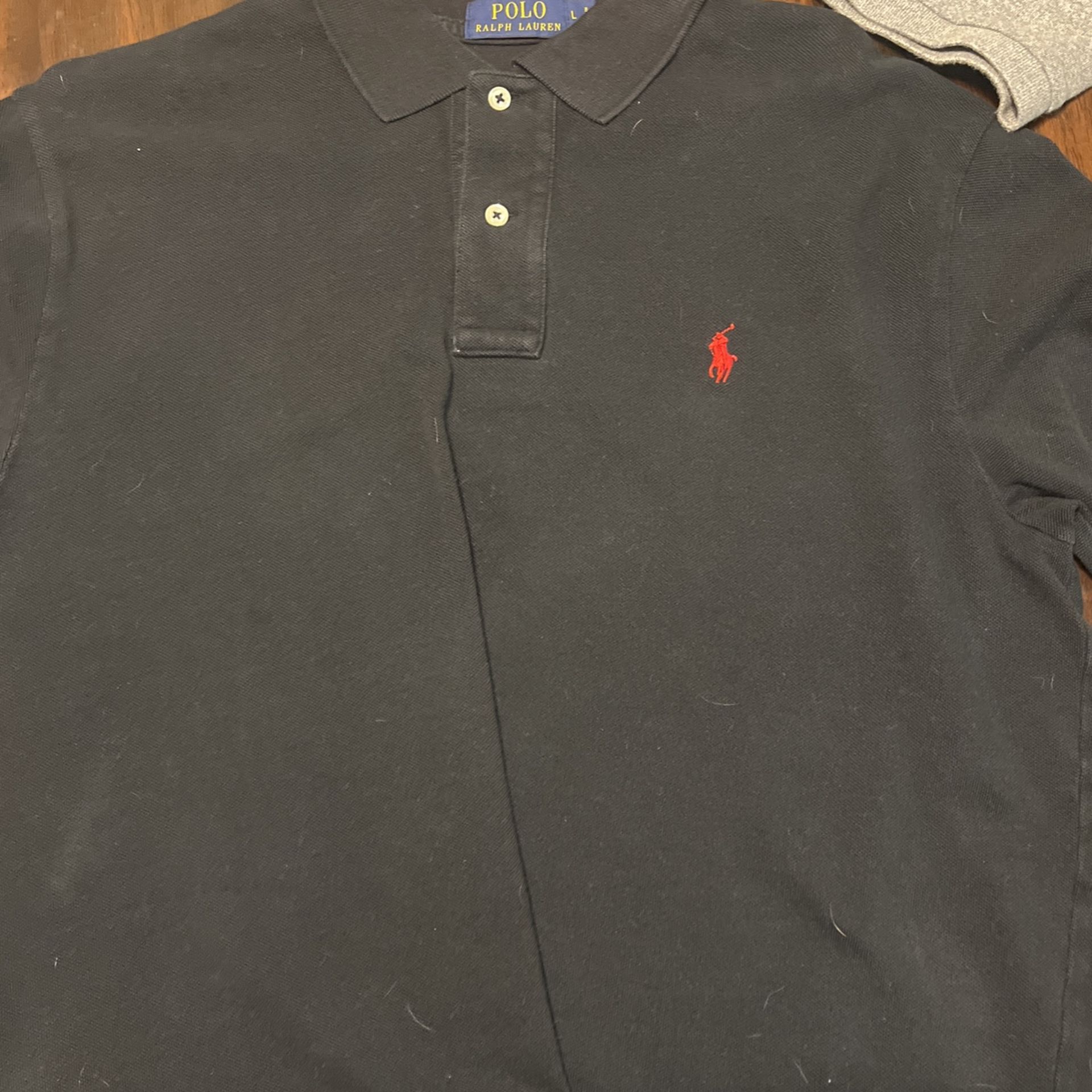 Polo, Ralph Lauren, Black, Large