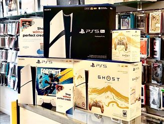 PlayStations  Available on payments plan option with $85 down and take home