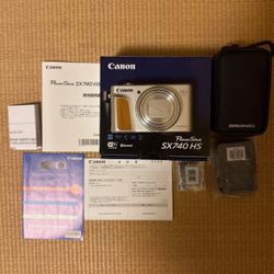 Canon PowerShot SX740 HS Silver