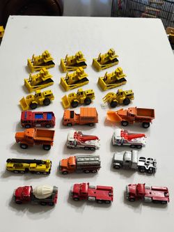 21 - Vintage Hot Wheels Commercial & Construction Diecast Toys 1979 to 1981